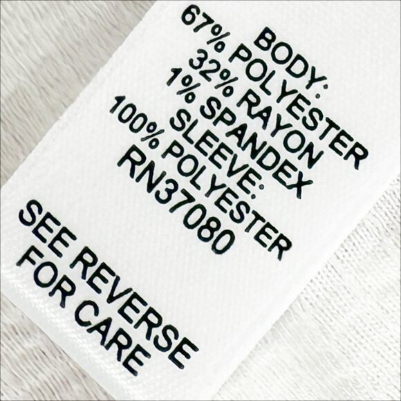 CATO CASABLANCA IVORY BREEZE BLOUSE NEW XL - Picture 6 of 8